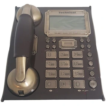 تصویر تلفن رومیزی تکنیکال مدل TEC-5817 