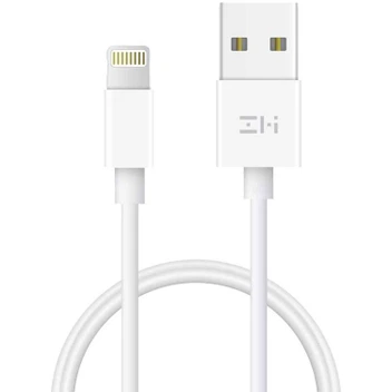 تصویر کابل شارژ سریع لایتنینگ به تایپ‌سی شیائومی ZMI USB-C TO Lightning Data Cable AL813C 1M 