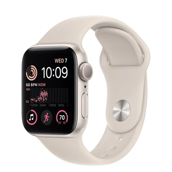 تصویر ساعت هوشمند اپل SE 2022 سایز 40 ا Apple Watch SE 2022 40mm Sport Band GPS Apple Watch SE 2022 40mm Sport Band GPS