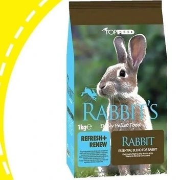 تصویر غذا خشک خرگوش تاپ فید مدل Rabbit Daily PelletFood ا TOPFEED TOPFEED