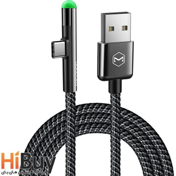 تصویر کابل تبدیل USB به USB-C مکدودو Mcdodo مدل CA-6391 طول 2 متر ا Mcdodo Charger and Data Cable USB to type-C Ca-6391 Mcdodo Charger and Data Cable USB to type-C Ca-6391