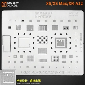تصویر شابلون AMAOE IPhone xs/XS max/XR-A12 