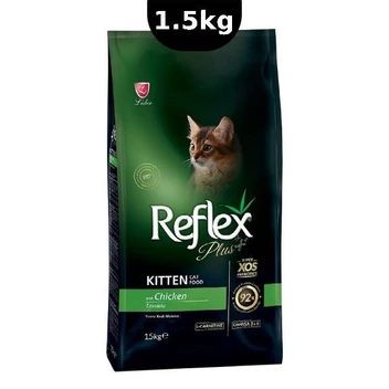 تصویر غذای خشک بچه گربه رفلکس پلاس با طعم مرغ 1.5 کیلوگرم ا Reflex Plus Kitten Chicken 1.5kg Reflex Plus Kitten Chicken 1.5kg
