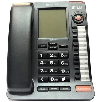 تصویر گوشی تلفن تکنیکال مدل TEC-6112 ا Technical TEC-6112 Phone Technical TEC-6112 Phone
