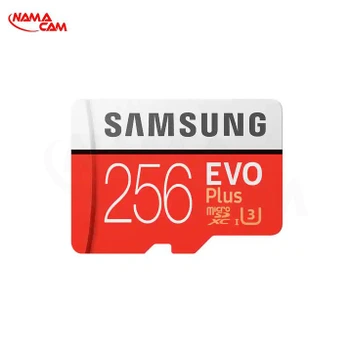تصویر مموری کارت میکرو اس دی سامسونگ 256GB _ EVO Plus ا Samsung 256GB microSDXC EVO Plus Memory Card Samsung 256GB microSDXC EVO Plus Memory Card