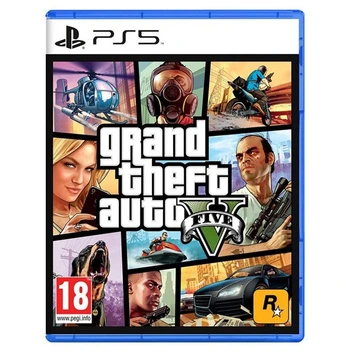 تصویر دیسک بازی GTA V مخصوص PS5 ا GTA V Disc Game For PS5 GTA V Disc Game For PS5