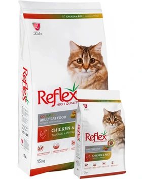 تصویر غذای خشک گربه رفلکس مولتی کالر 2kg ا Reflex Adult Dry Food With Chicken 2kg Reflex Adult Dry Food With Chicken 2kg