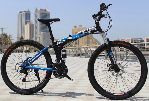 تصویر دوچرخه تاشو سایز ۲۶ لندرور LAND ROVER  دنده شیمانو 
