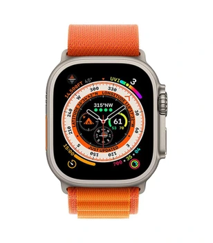 تصویر ساعت هوشمند اپل سری اولترا 49 میلی متری با بند آلپاین (اصلی) ا Apple Watch Ultra with Alpine Loop Band 49 mm Apple Watch Ultra with Alpine Loop Band 49 mm