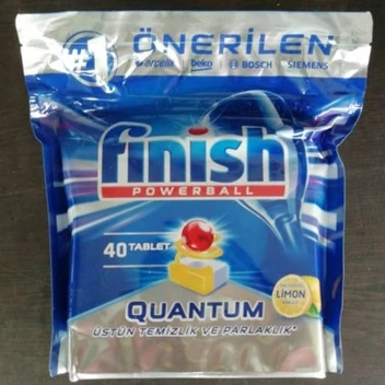 تصویر قرص ماشین ظرفشویی فینیش مدل Quantum بسته 40 عددی ا Finish Quantum Dishwasher Pack Of 40 Tablets Finish Quantum Dishwasher Pack Of 40 Tablets