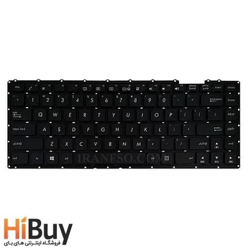 تصویر کیبرد لپ تاپ ایسوس X451 مشکی-اینترکوچک بدون فریم ا Keyboard Laptop Asus X451 Keyboard Laptop Asus X451