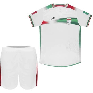 تصویر لباس اول بچگانه جام جهانی تیم ملی فوتبال ایران 2022 مجید 